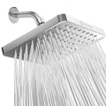 SparkPod High Pressure Rain Shower Head – 20cm Square Polished Chrome
