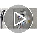 Jolof Store Over Door Shower Caddy – Rustproof Stainless Steel Organizer