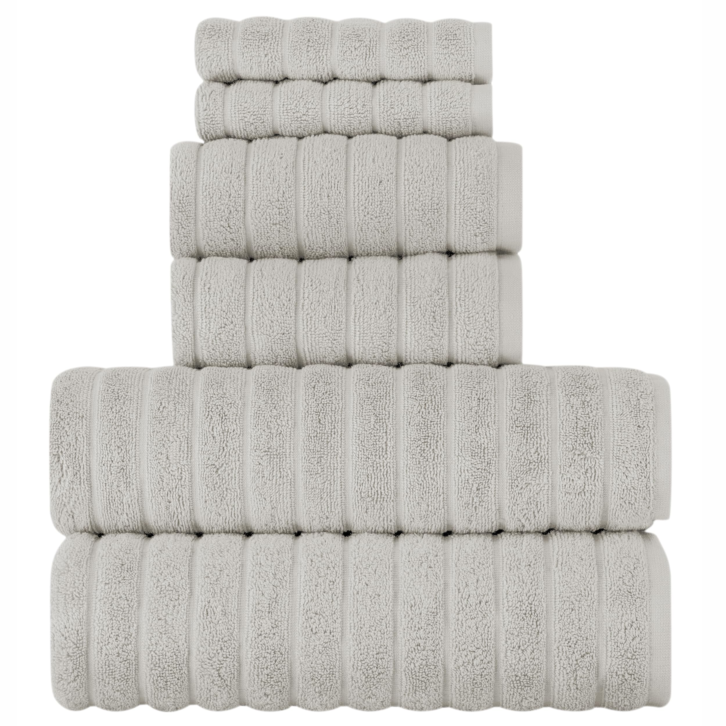 BERIBO 6-Piece Turkish Towel Set | 100% Cotton 620GSM - Sahara