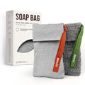 ZOMCHI 2-Piece Exfoliating Soap Pouch | Nylon Body Scrubber Bag