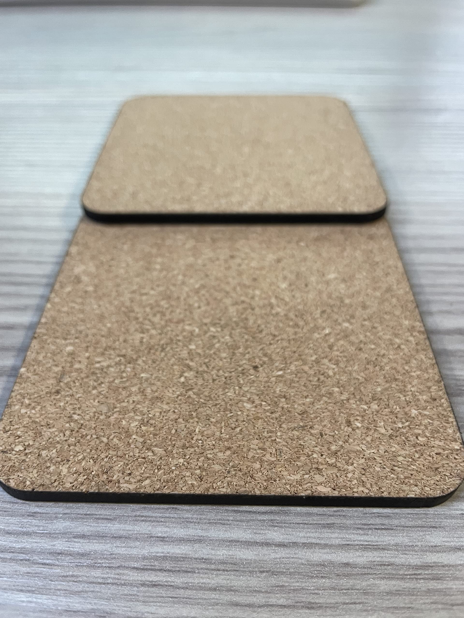 Jolof Store Sublimation Coasters – 9cm Square MDF Cork Backed (50 Pack)