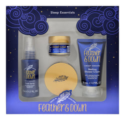 Feather & Down Sleep Essentials Gift Set | Lavender & Chamomile 4-Piece