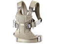 BabyBjörn Baby Carrier One Air – Ergonomic 3D Mesh – Grey Beige