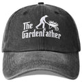 Jeasona Funny Gardening Hat | The Gardenfather Cotton Baseball Cap for Men