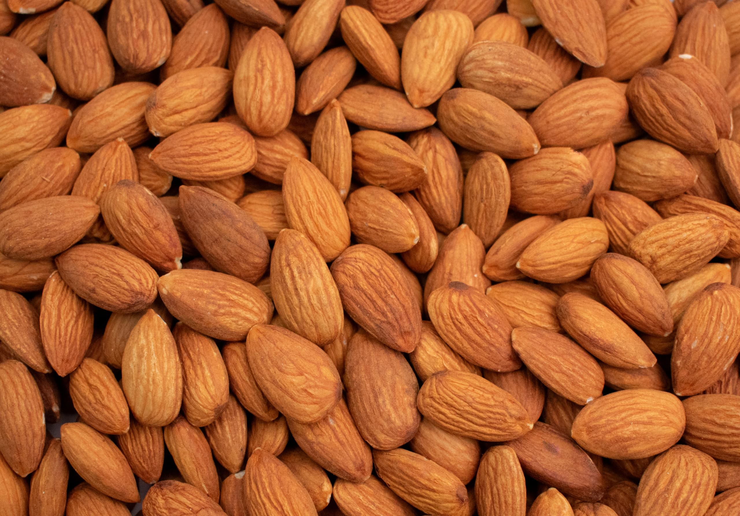 Raw California Almonds – 1KG Bulk Bag Unsalted Whole Nuts