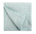 Everplush Diamond Jacquard Washcloth 6-Piece Set | Quick-Dry Green