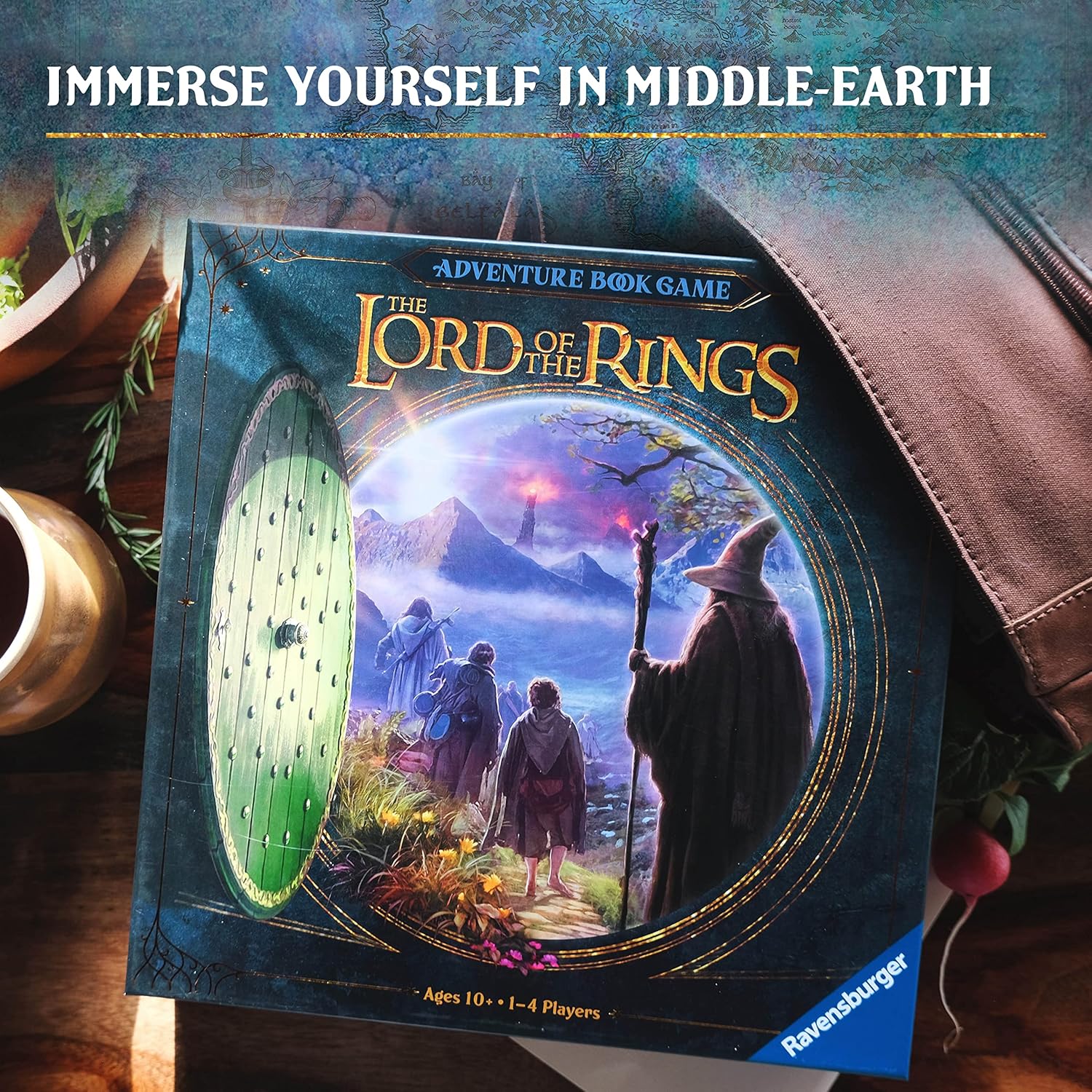 Ravensburger Lord of the Rings Adventure Book Game | Cooperative Strategy