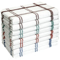 Gingham Cotton Tea Towels – 8 Pack Absorbent Kitchen Cloths