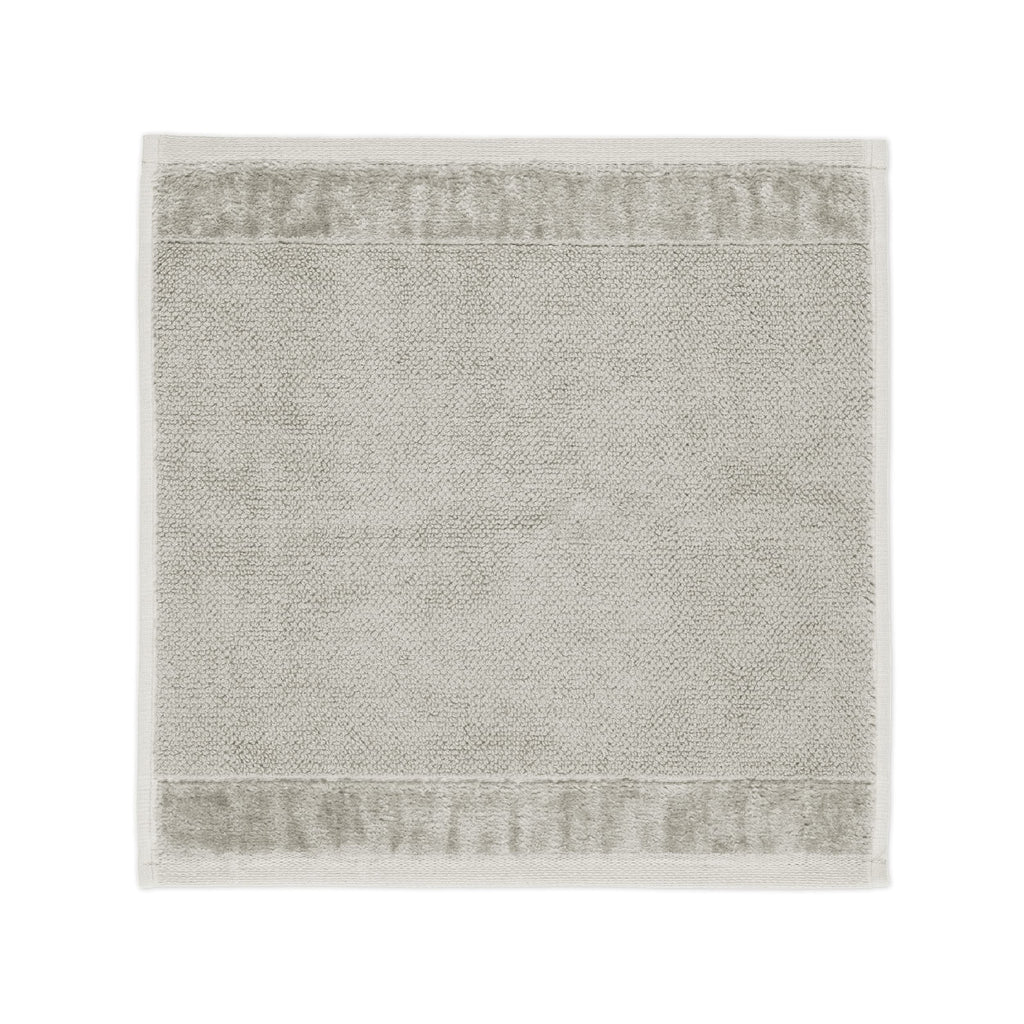 Möve Bamboo Luxe soap cloth 30 x 30 cm made of 60% cotton / 40% viscose from bamboo cellulose, silver grey