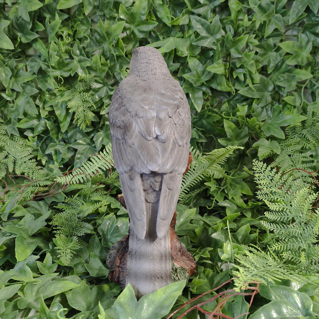 Vivid Arts Sparrow Hawk Garden Ornament - Realistic Resin Bird Sculpture