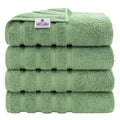 American Soft Linen 4-Piece Bath Towel Set | 100% Turkish Cotton