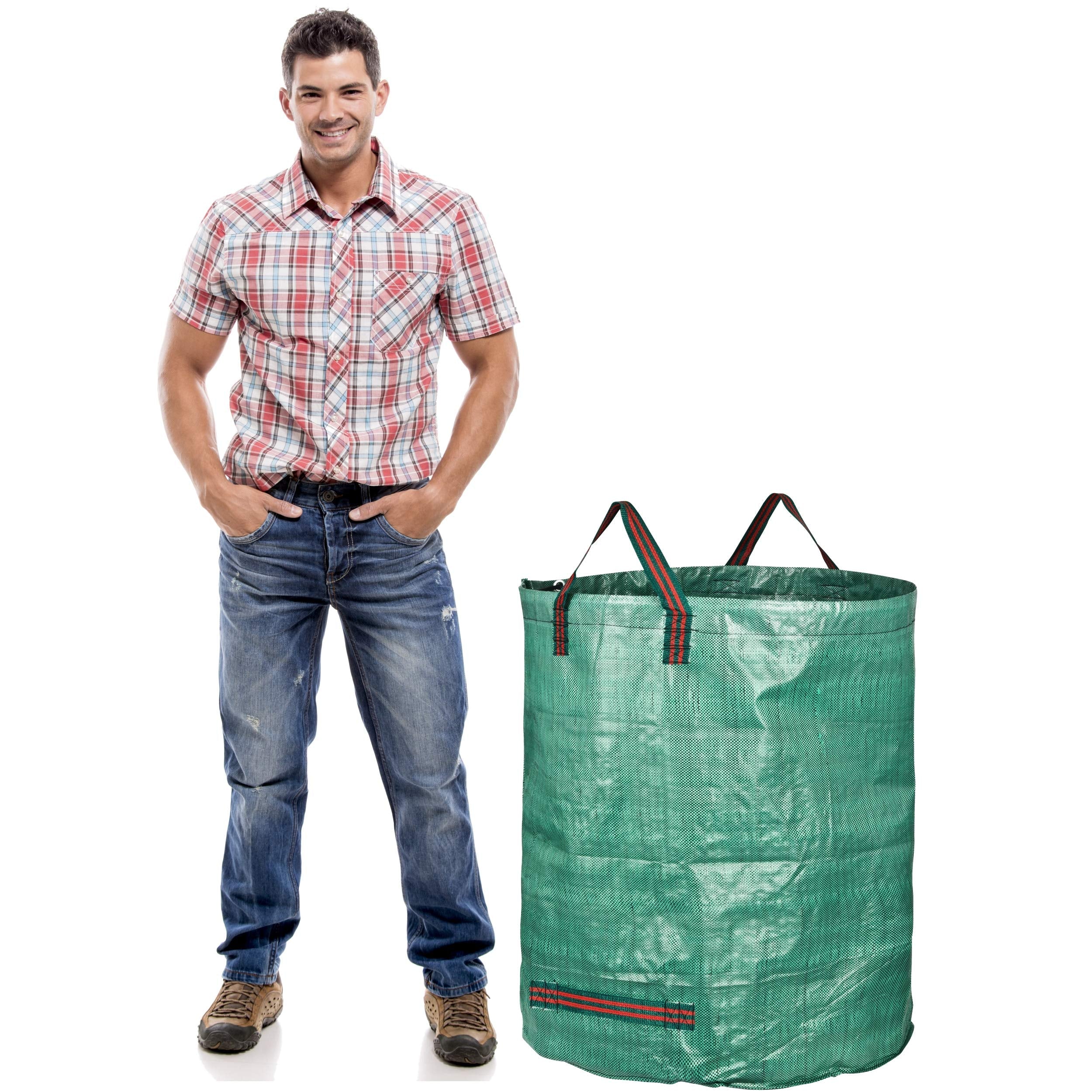 GardenMate 300L Professional Garden Waste Bags – Heavy-Duty 6-Pack