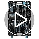 Sundpey 281-Piece Home Tool Kit – Portable Hand Tool Set with Case