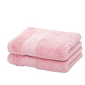 Jolof Store 100% Cotton Hand Towels – 2-Pack Soft Pink Spa Towels