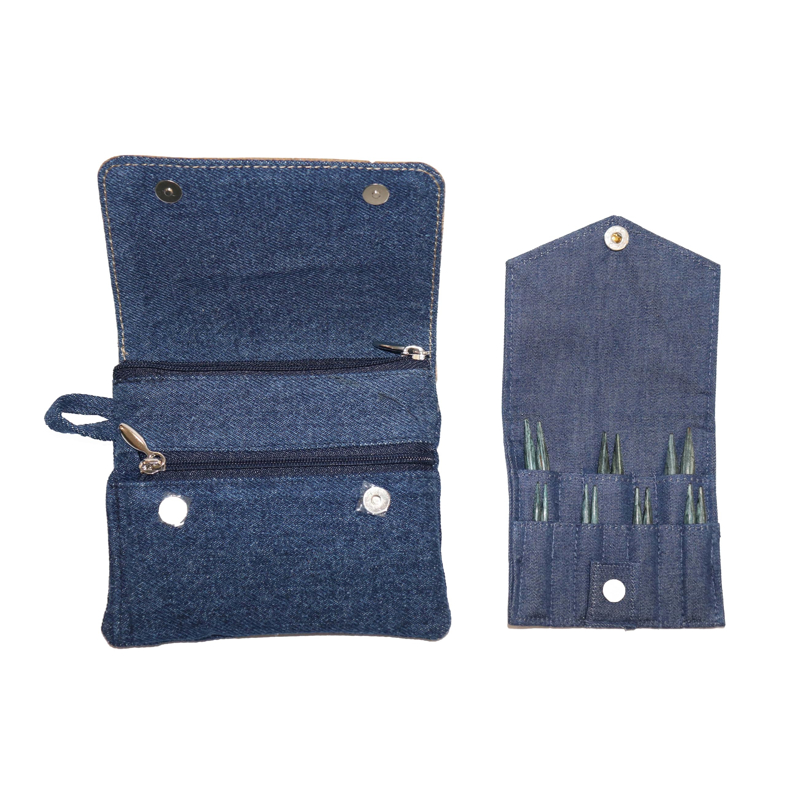 KnitPro Indigo Wood Mini Interchangeable Needle Set - 3.00mm to 6.00mm