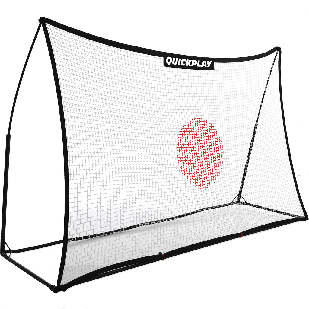 QUICKPLAY SPOT Football Rebounder Net | 8x5ft Portable Ball Skills Trainer