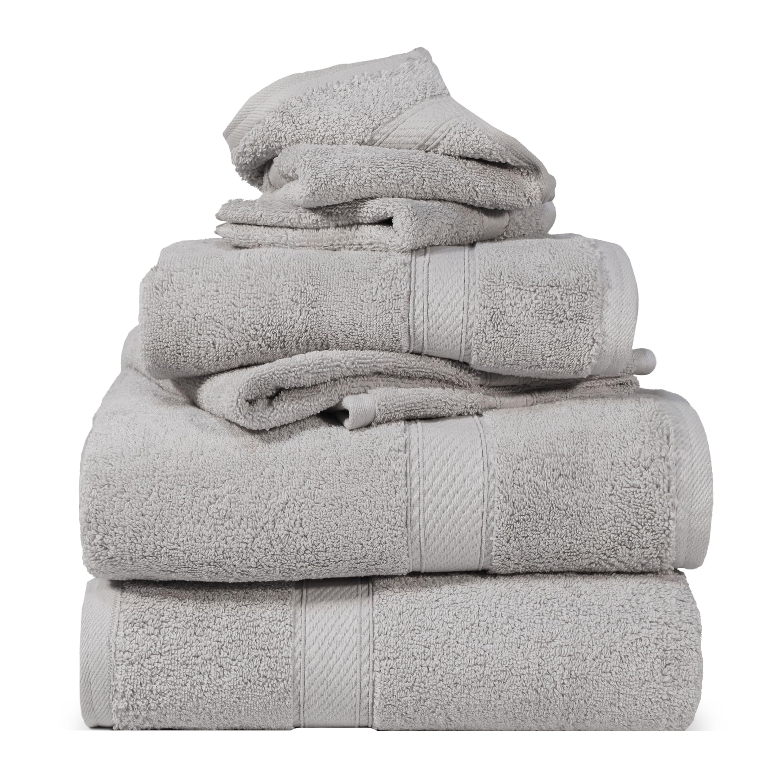 Superior Egyptian Cotton 6-Piece Towel Set – Ultra Soft Plush Luxury