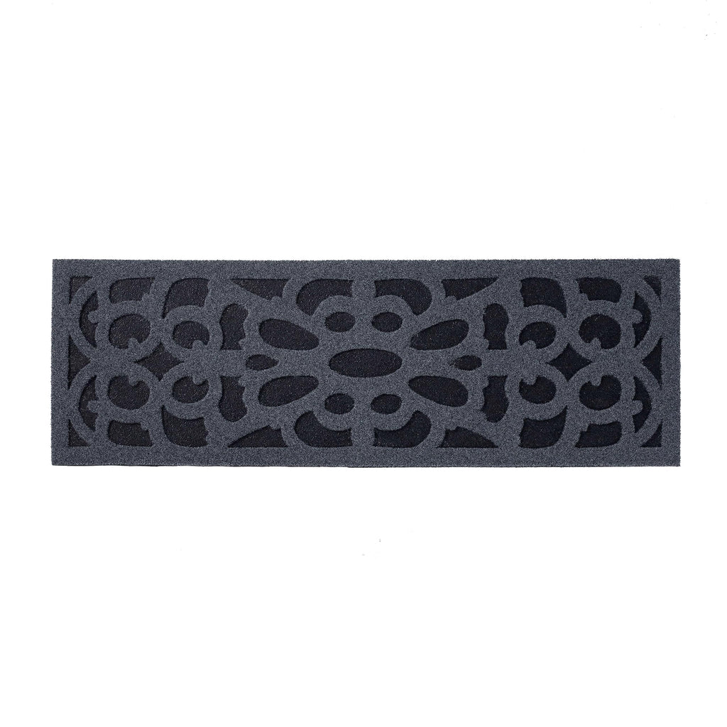 Nicoman Narrow Doormat – Victorian Recycled Rubber Heavy Duty Mat, 75x25cm