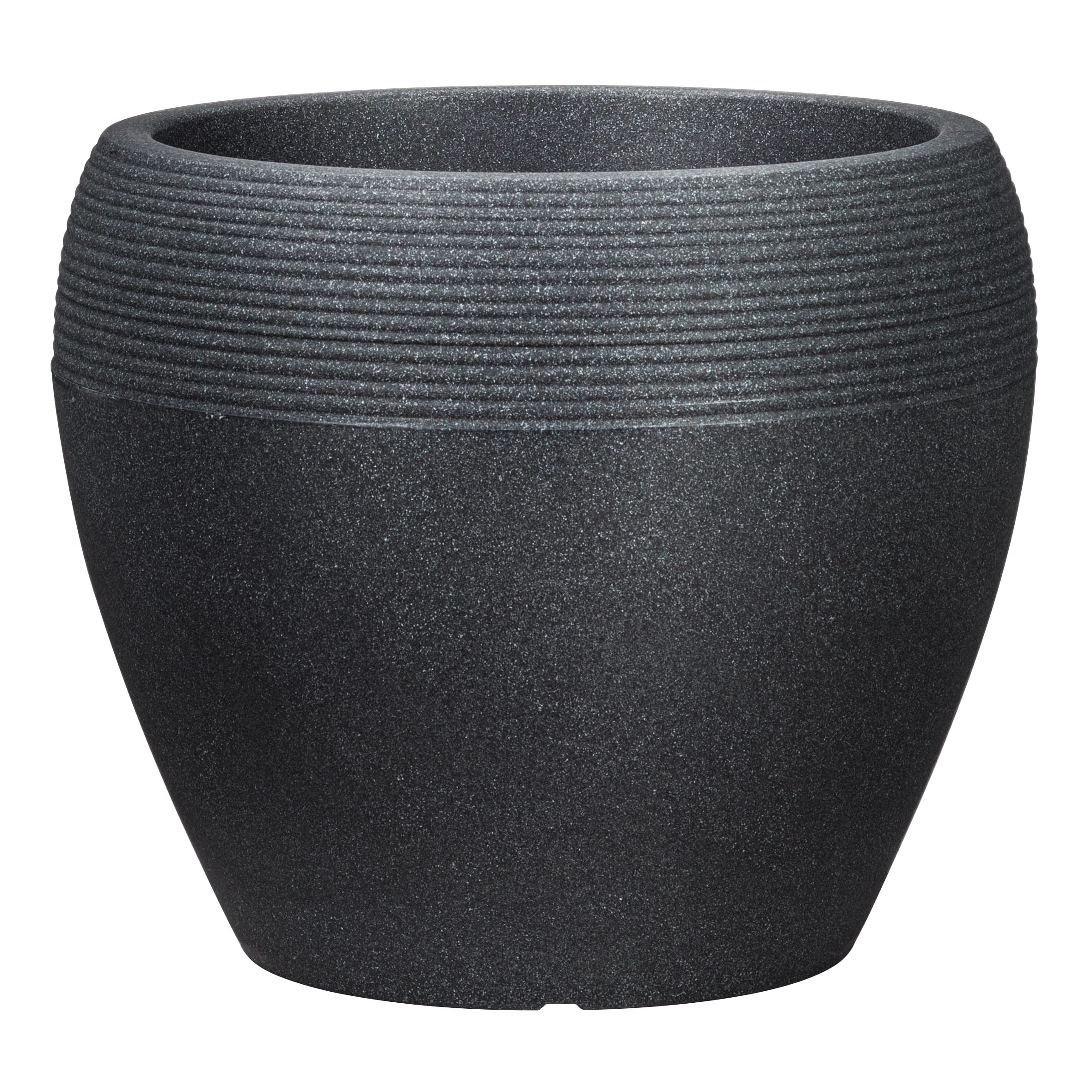 Scheurich Lineo 47cm Large Outdoor Planter | Frost-Proof Plastic Pot