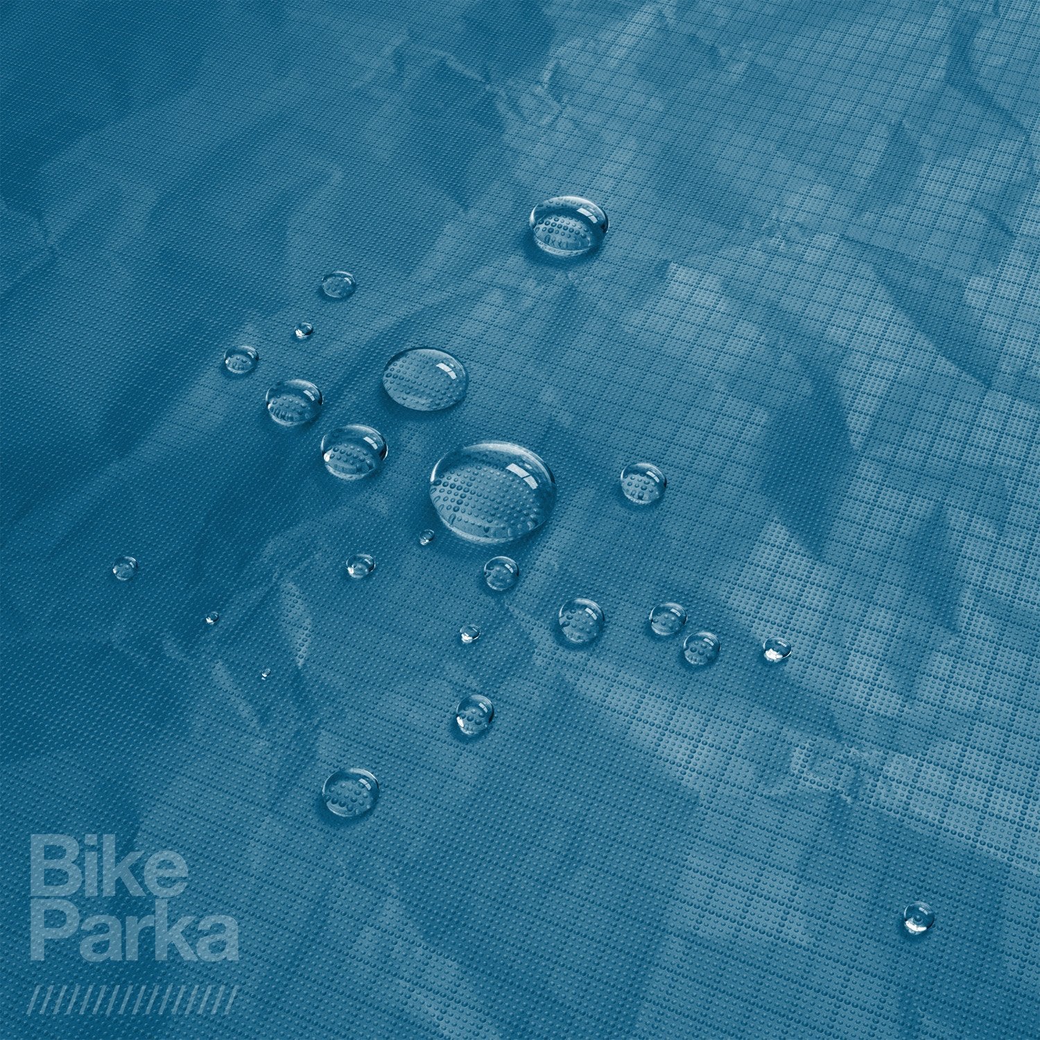 BikeParka URBAN Waterproof Bicycle Cover | Ripstop Nylon – CIEL Blue