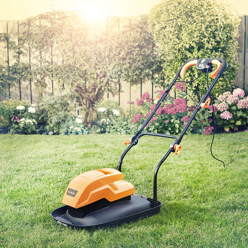 LawnMaster 33cm Hover Lawnmower | 1500W Mulching Electric Mower