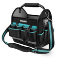 DURATECH Heavy Duty 900D Open Tote Tool Bag with Steel Tube Grip