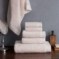 Welhome Madison 6-Piece Hygro-Cotton Bath Towel Set | Blush Pink