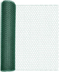 Windhager Green Hexagonal Mesh Steel Core Fencing - 25mm x 10m