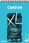 Canson XL Watercolor Spiral Pad – A4 Cold Pressed 300gsm, 30 Sheets