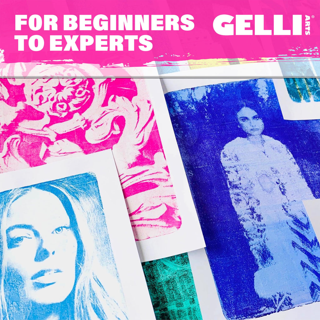 Gelli Arts 12 x 14-inch Gel Printing Plate for Monoprinting and Art