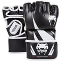 Venum Challenger MMA Gloves - PU Leather Sparring Gear - Black, L/XL