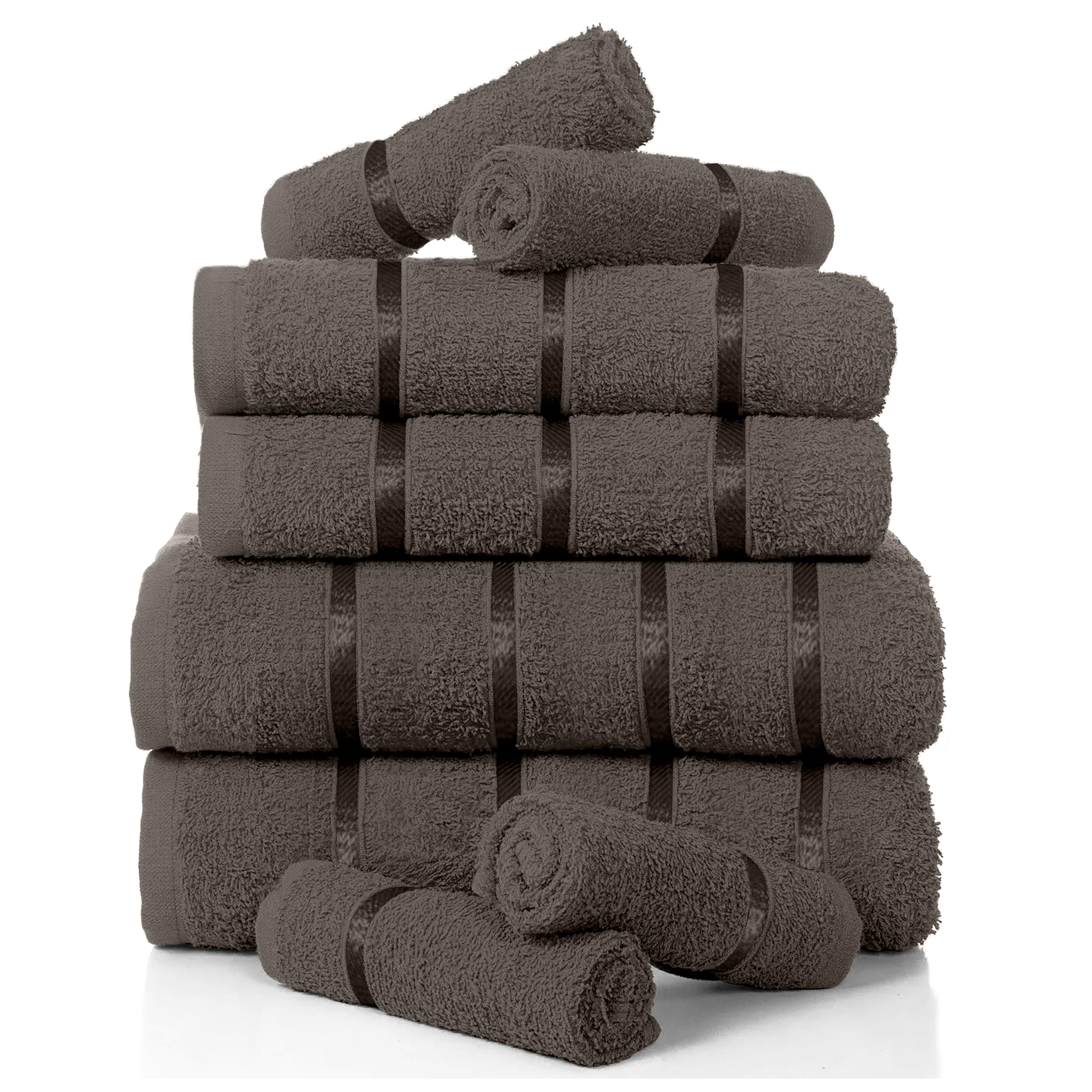 Boston 8-Piece Towel Bale Set – 100% Cotton Absorbent