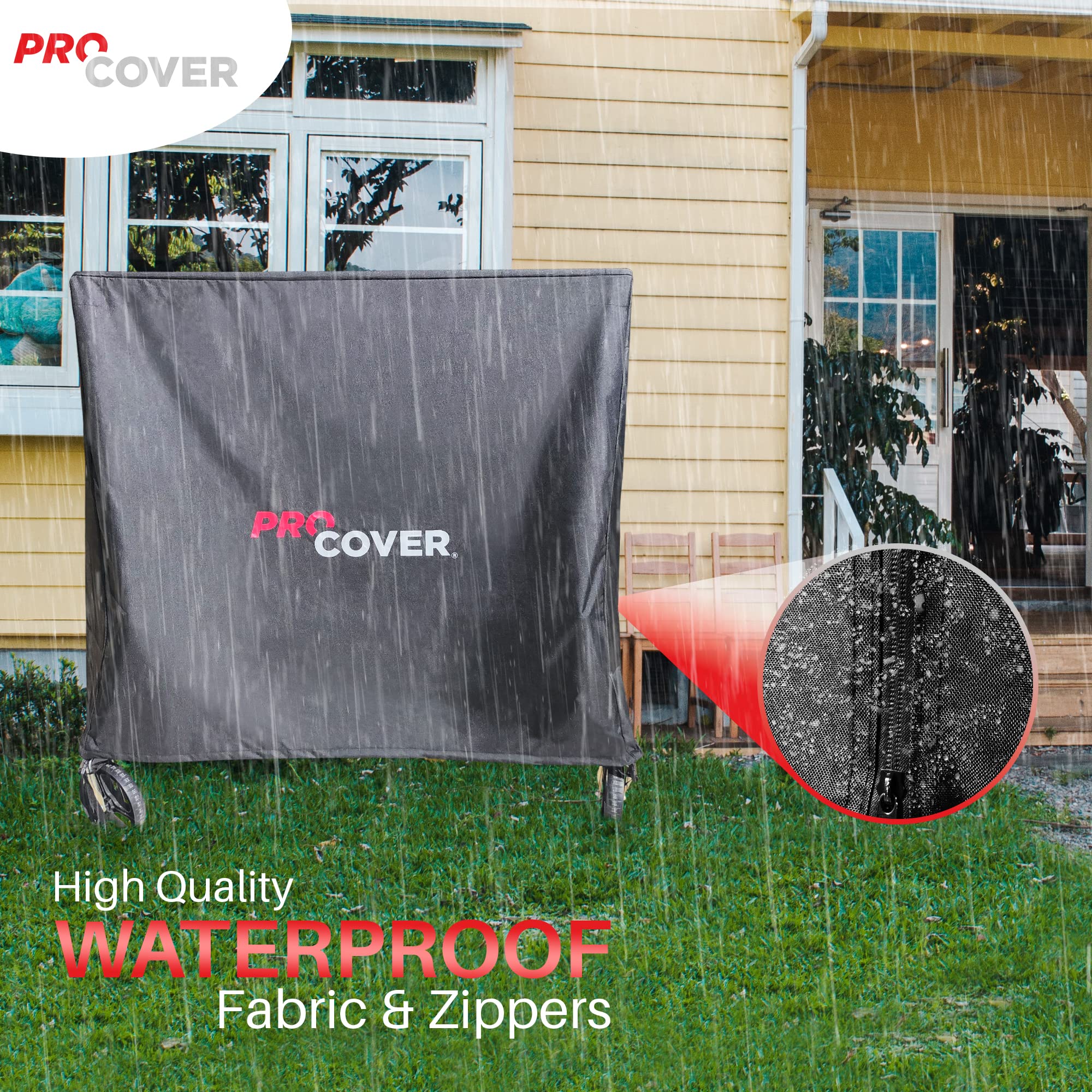 ProCover – Waterproof Ping Pong Table Cover | Heavy Duty 600D Oxford