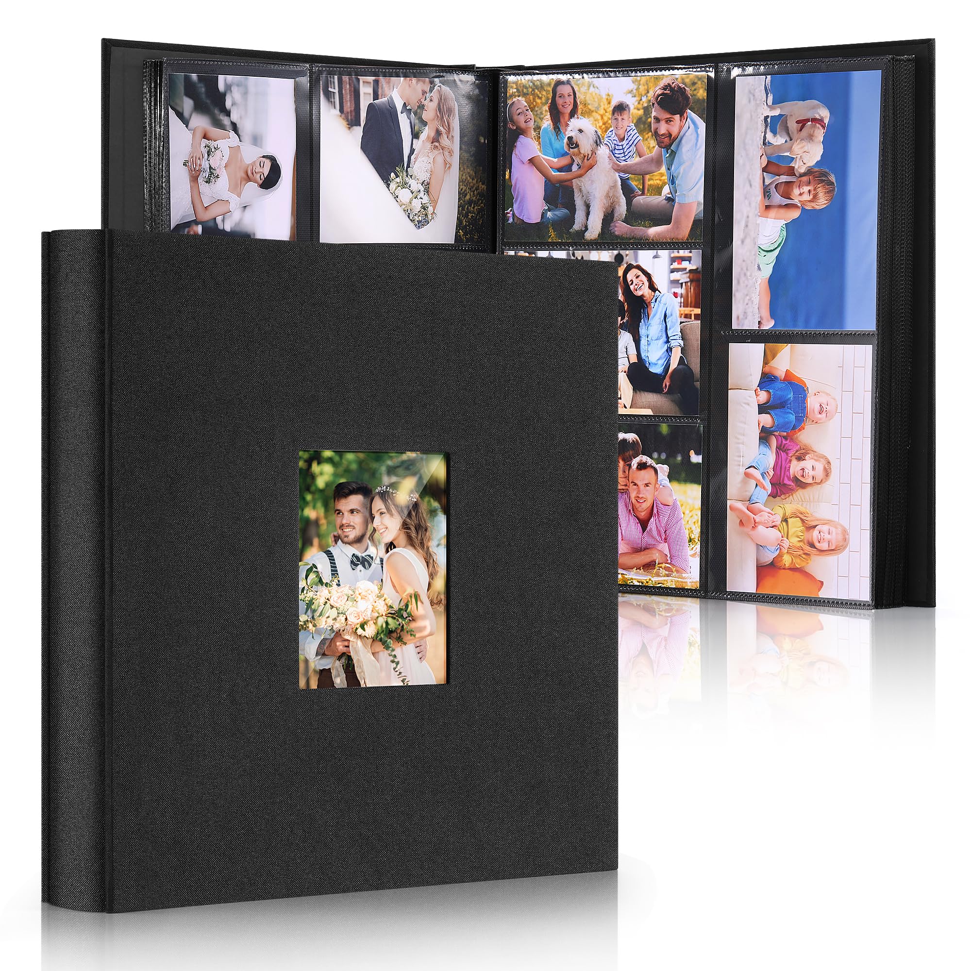 DazSpirit 6x4 Photo Album - 600 Photos Large Capacity Linen Cover