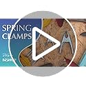 Bishop Metal Spring Clamps – Heavy Duty 50mm Jaw Steel Clips (24 Pack)