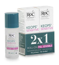RoC Keops Sensitive Skin Roll-On Deodorant - 30ml (Pack of 2)