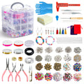 Inscraft 1960pcs Jewelry Making Kit with Tools and Beads for Adults