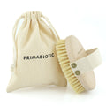 Primabiotic Dry Body Massage Brush – Beech Wood & Agave Fibres