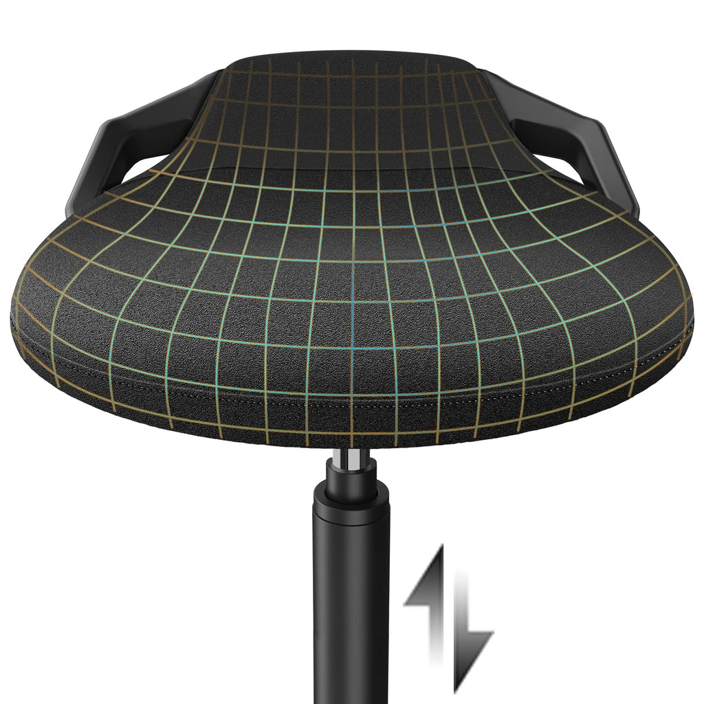 Ergooffile Ergonomic Wobble Stool for Standing Desk, Height Adjustable - image 4