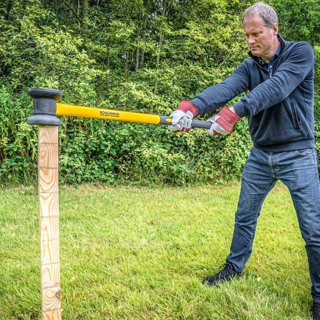 Roughneck Fencing Maul – 10lb Heavy Duty Fibreglass Handle Post Driver