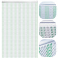 Lymmiytc Aluminum Chain Door Fly Screen - 90x210cm Metal Insect Curtain