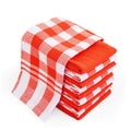 Chef Pomodoro 100% Cotton Waffle Weave Kitchen Tea Towels - 10 Pack
