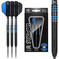 Target Darts Vapor 8 Black 80% Tungsten Steel Tip Darts Set – 22g Blue