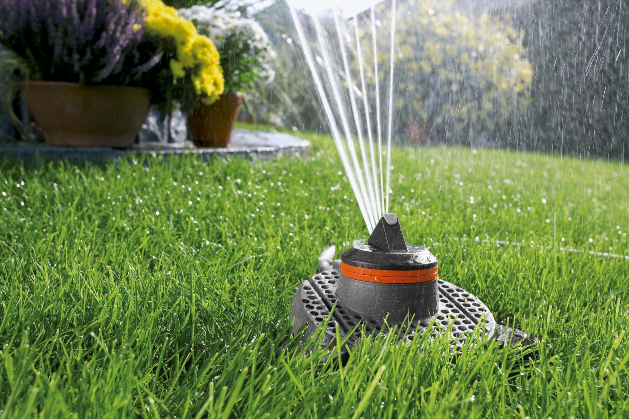 GARDENA Comfort Tango Part and Full Circle Sprinkler for 310 m² Areas