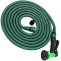 Expandable Garden Hose – Flexible 15m Watering Set with 8-Spray Nozzle