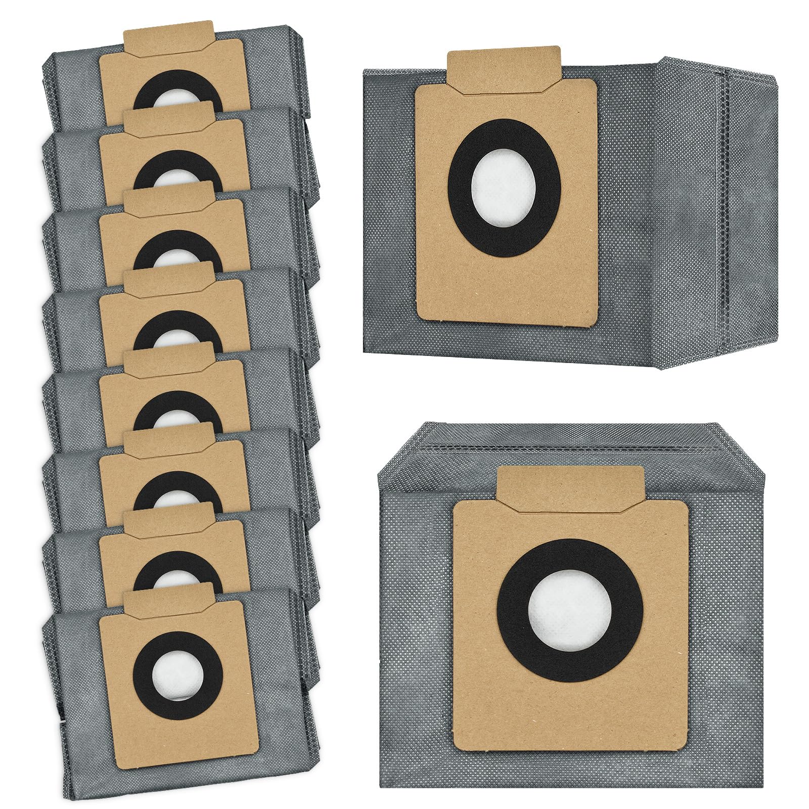DLAIMI Dust Bags for Eufy Clean X8 Pro & X10 Pro Omni - 10 Pack