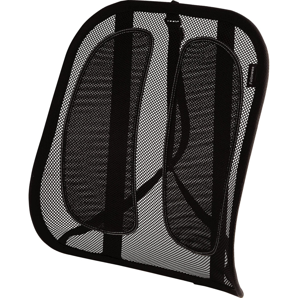 Fellowes Suites Mesh Back Support – Ergonomic Office Chair Lumbar, Graphite