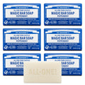 Dr. Bronner's Peppermint Pure-Castile Bar Soap - Organic 5 oz (6 Pack)
