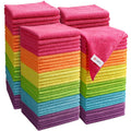 Orighty Microfibre Cleaning Cloths – 120 Pack Lint Free Absorbent Rags