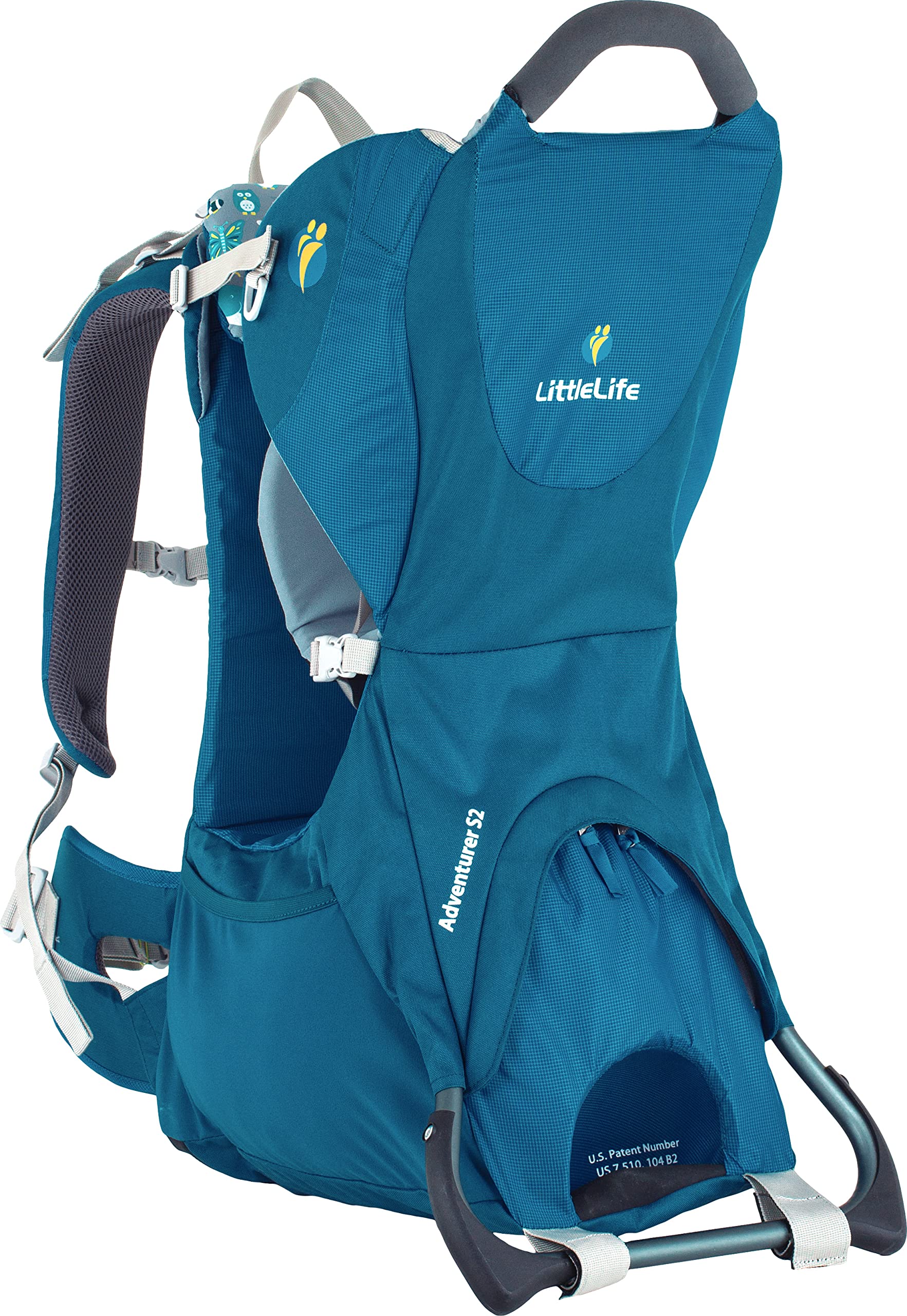 LittleLife Adventurer S2 Child Back Carrier – Lightweight Hiking Pack